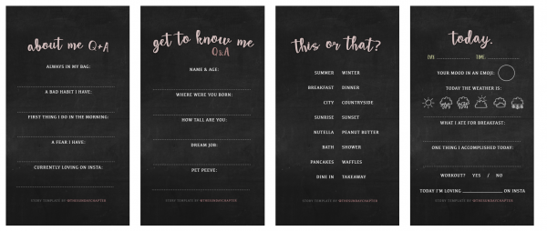 instagram story templates ig stories