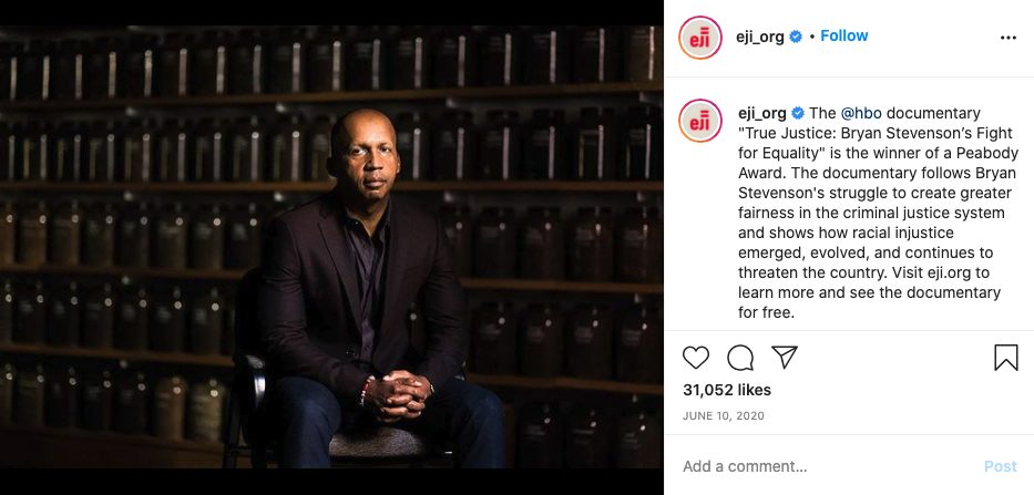 Bryan Stevenson Post