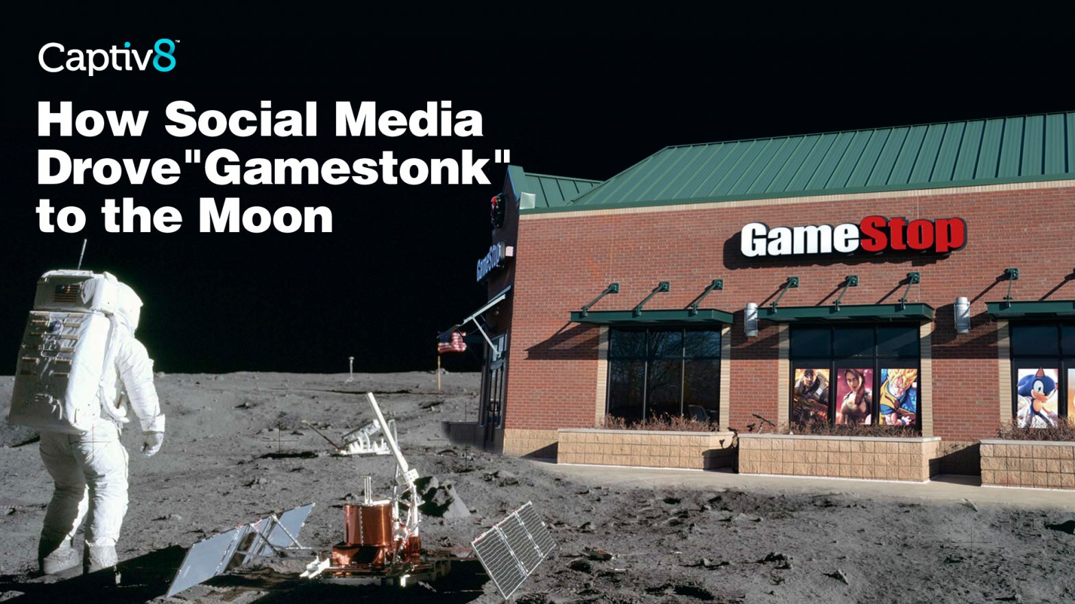 How Social Media Drove Gamestonk to the Moon - Captiv8