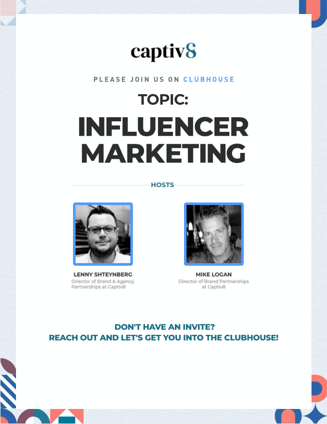 Clubhouse Influencer Marketing