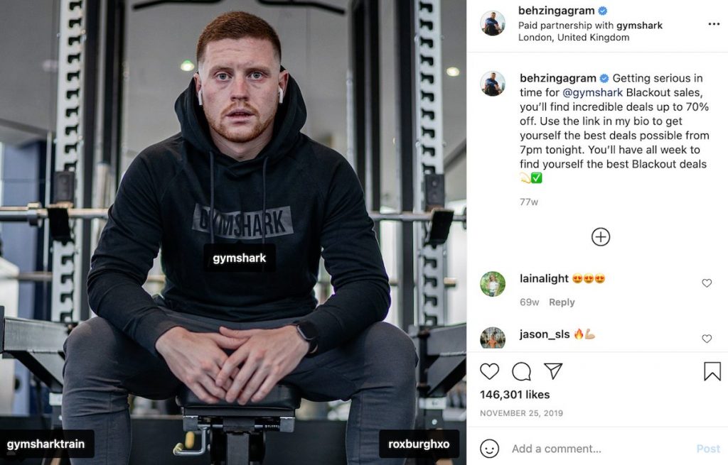 Gymshark Instagram Influencer Marketing Strategy