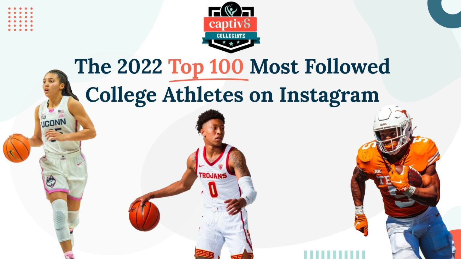 The Top 100 Most Followed College Athletes on Instagram Captiv8