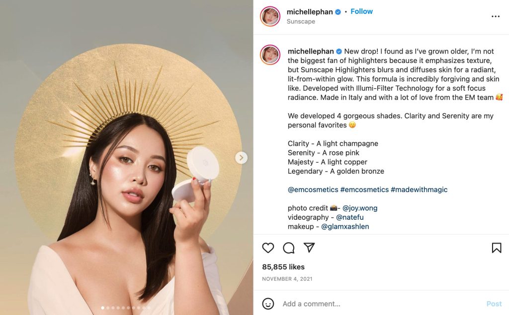 Michelle Phan Women's History Month