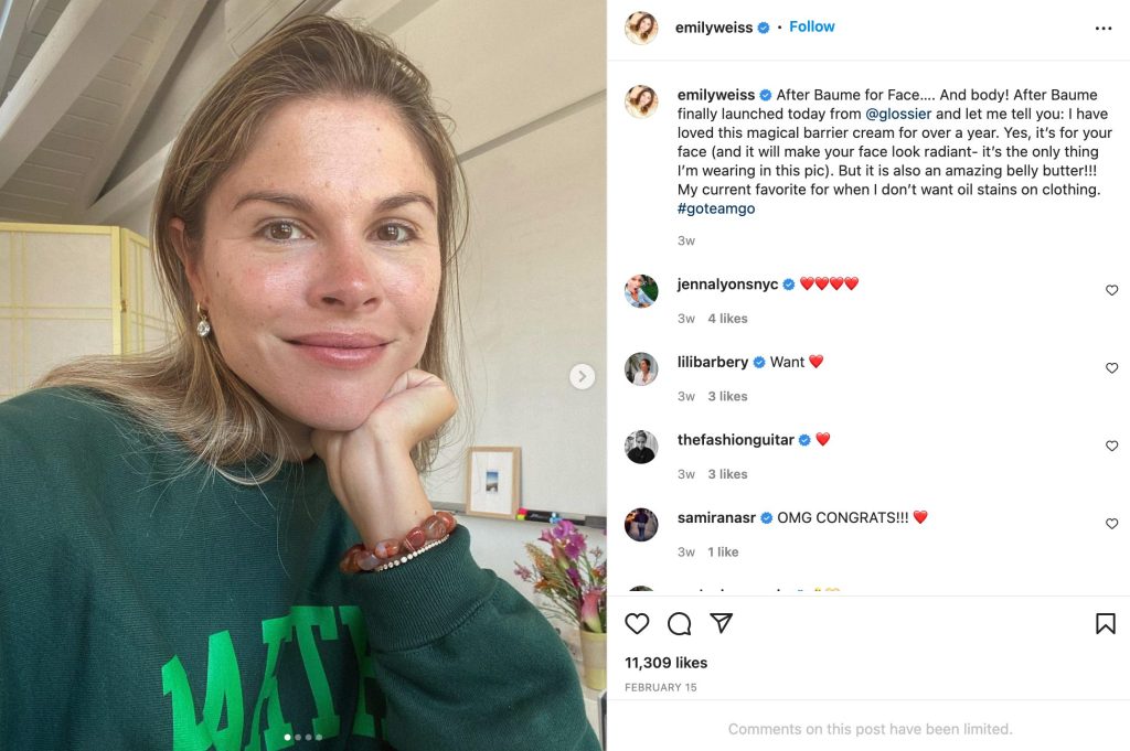 Emily Weiss Glossier