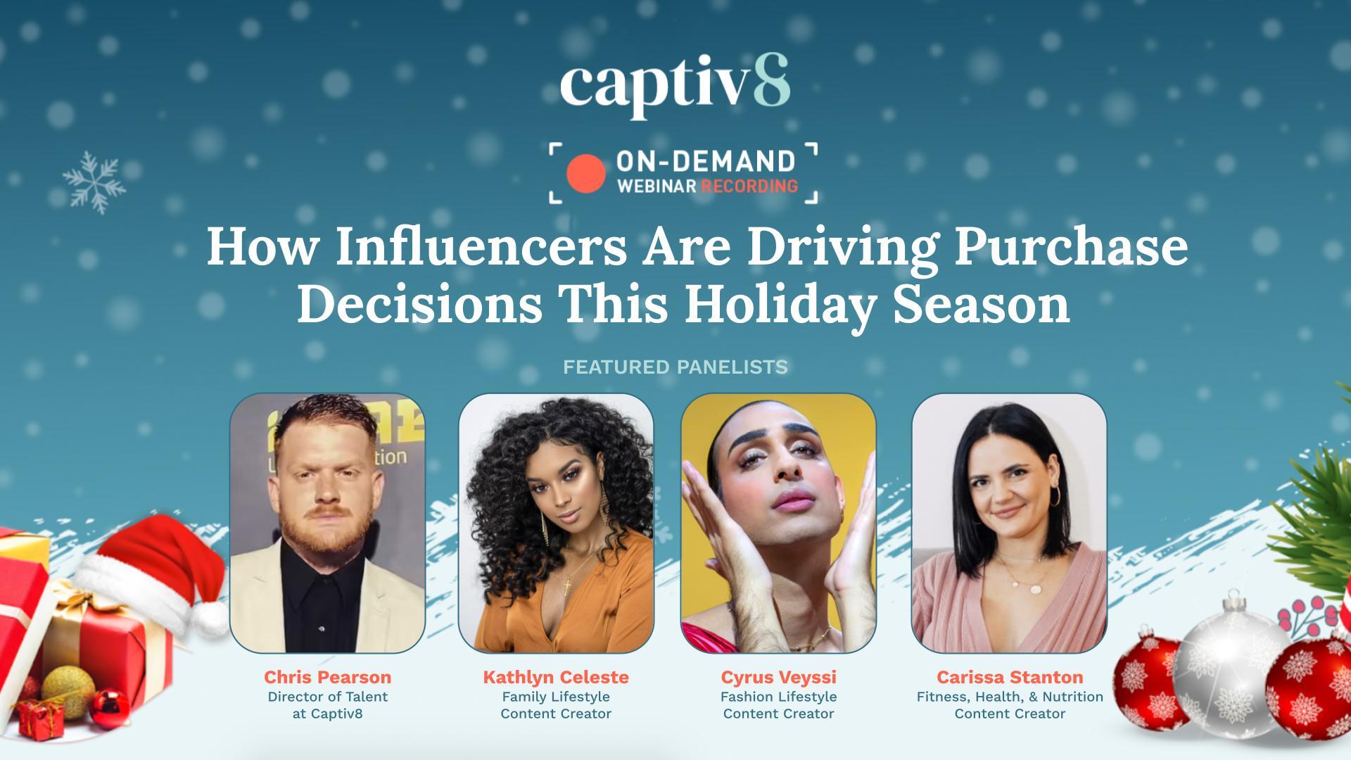 Holiday Influencer Marketing