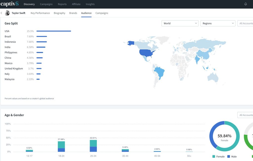 Influencer Audience Analytics Tech Solution