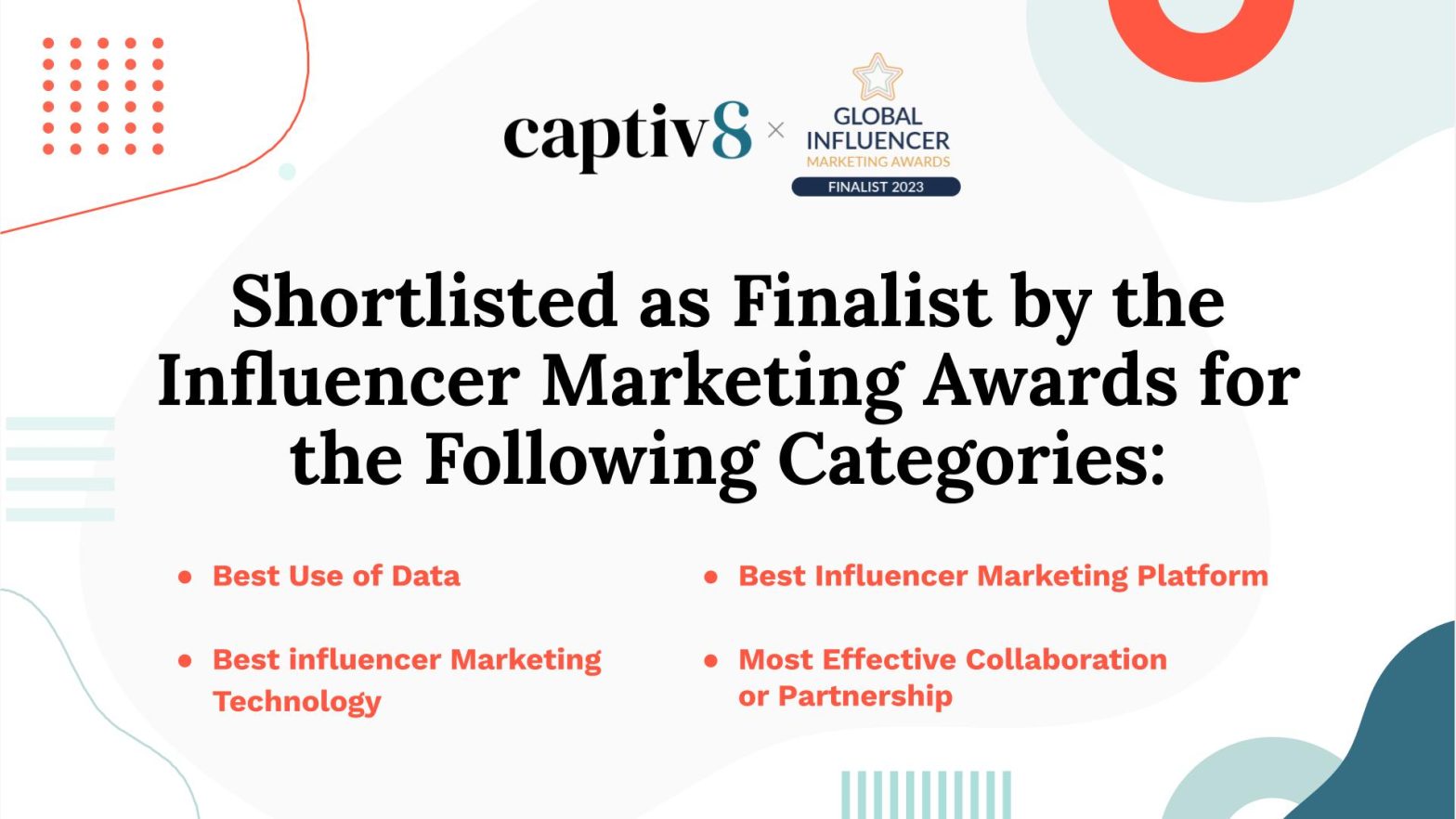 captiv8 influencer marketing awards