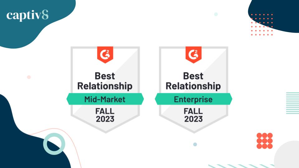 G2 ranking for best relationship