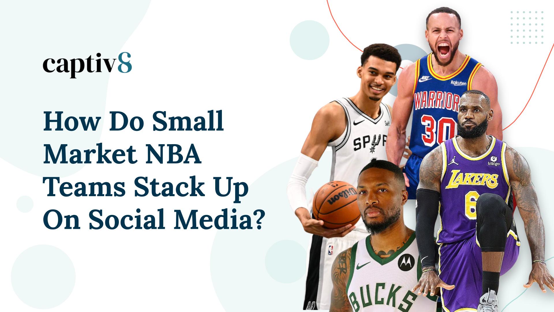 How Do Small Market NBA Teams Stack Up on Social Media? Captiv8