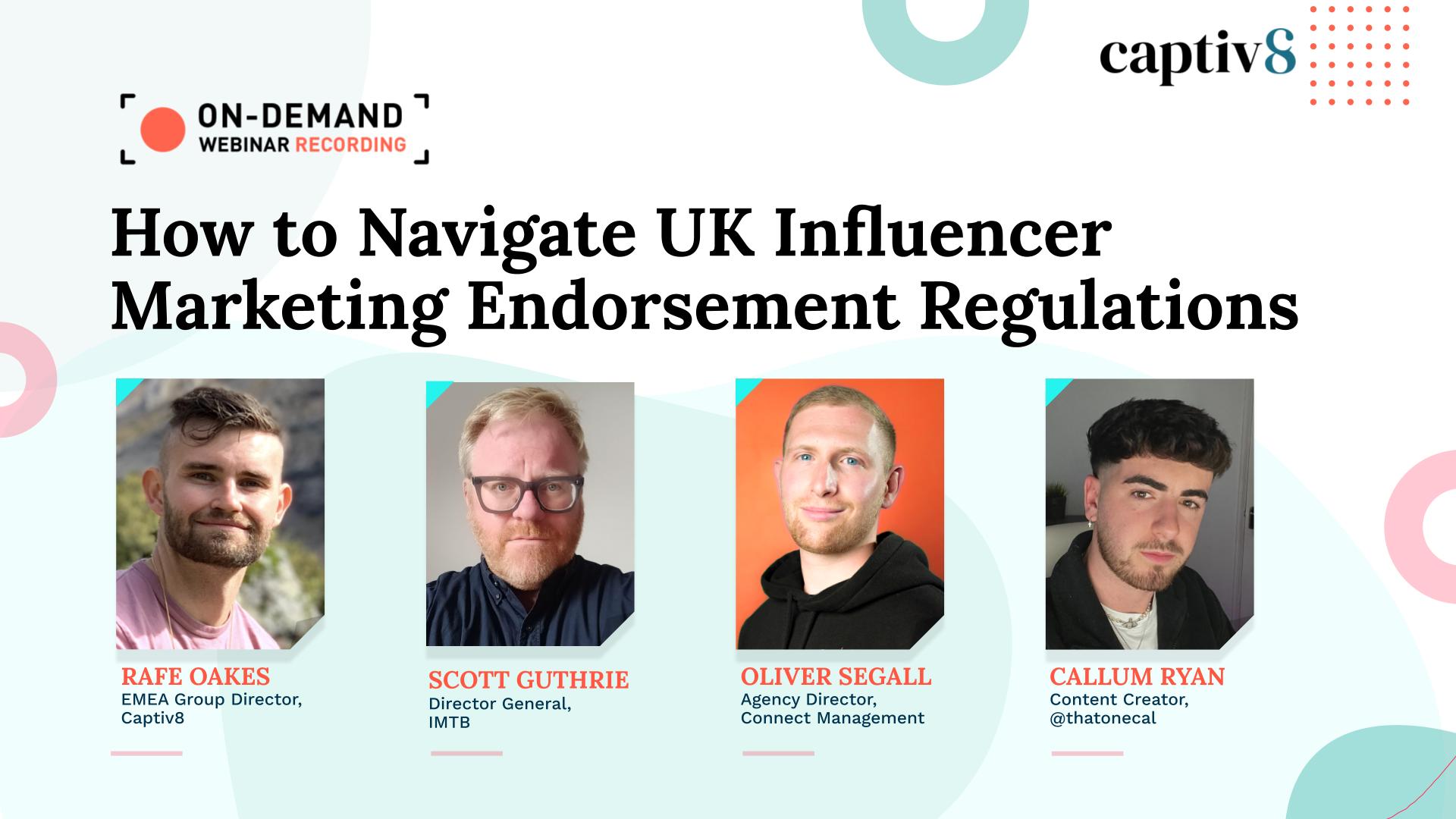 Navigating UK Influencer Marketing Endorsement Regulations