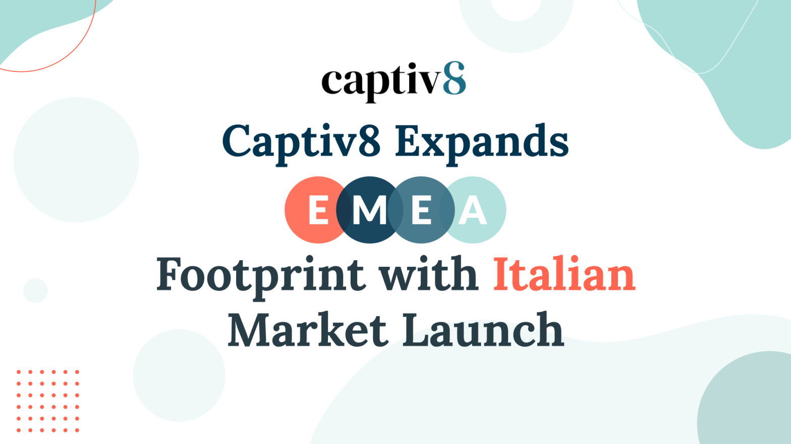 Captiv8 Expands to Italian Market