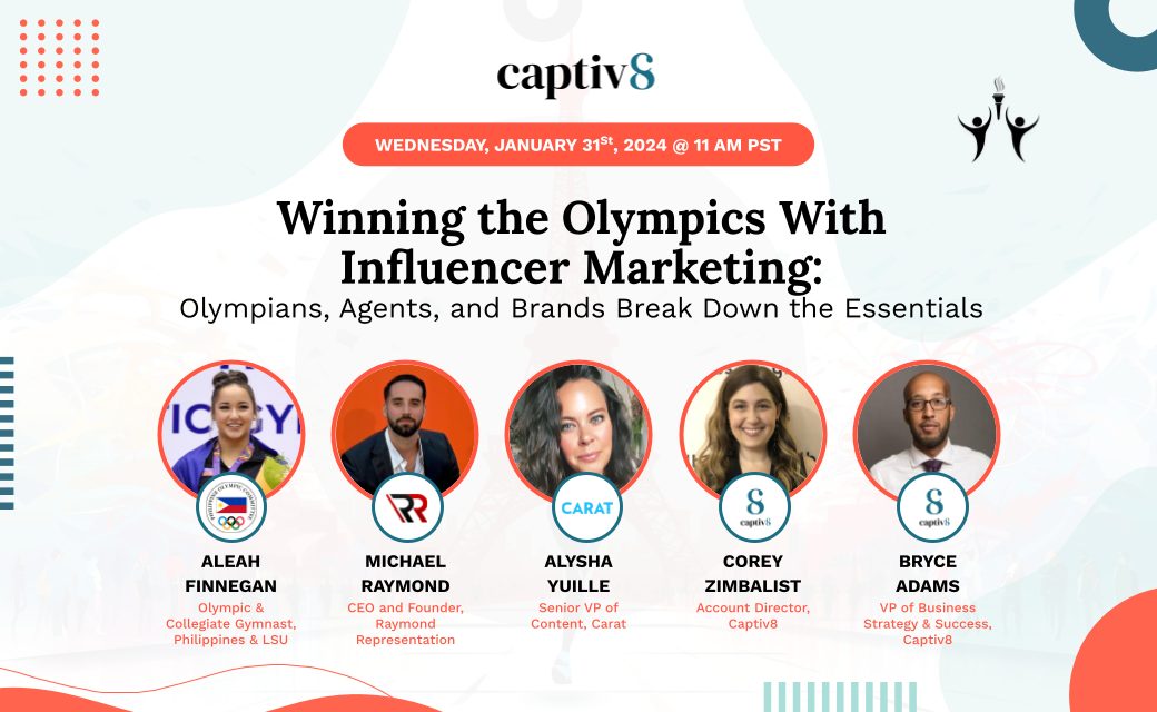 Winning the Olympics With Influencer Marketing: Olympians, Agents, and Brands Break Down the Essentials