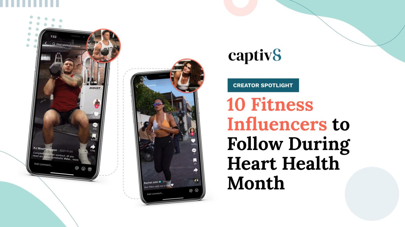 10 Fitness Influencers to Follow During Heart Health Month