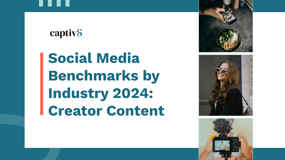 Social Media Benchmarks by Industry 2024: Creator Content