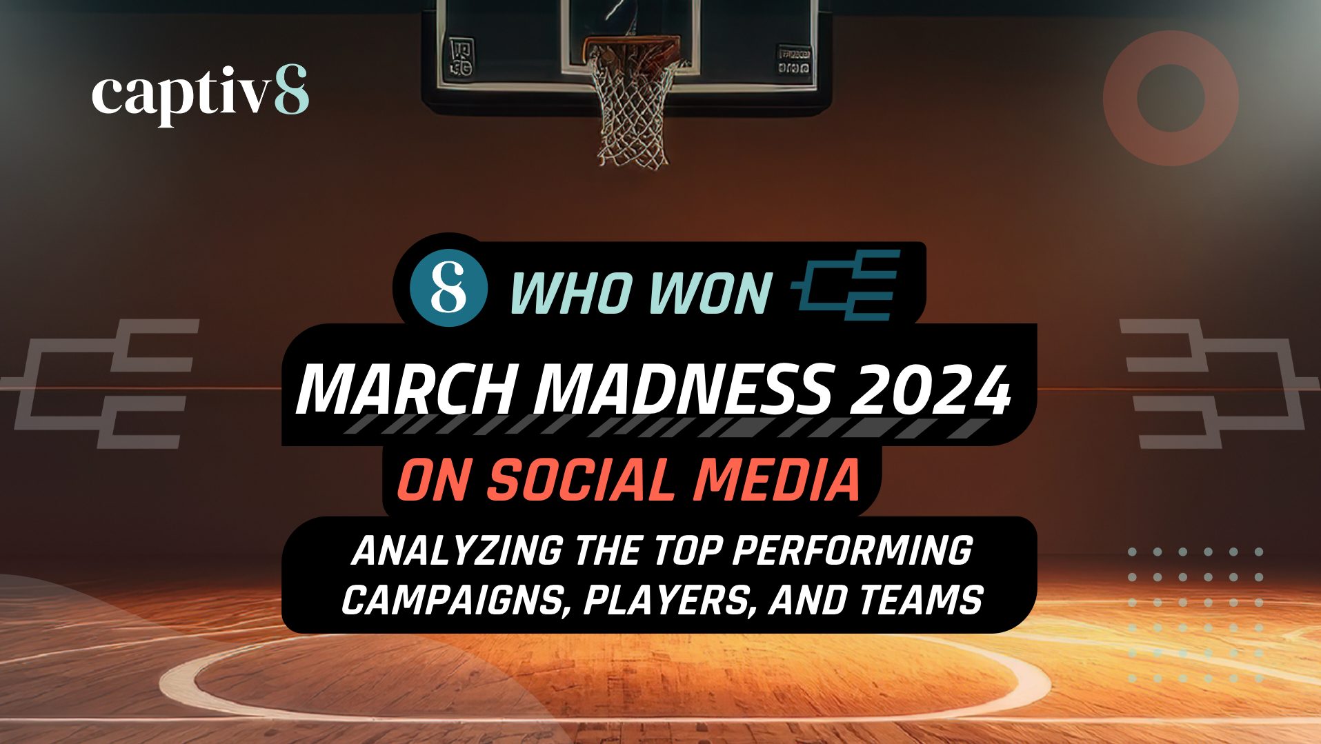 Who won March Madness 2024 on social media?