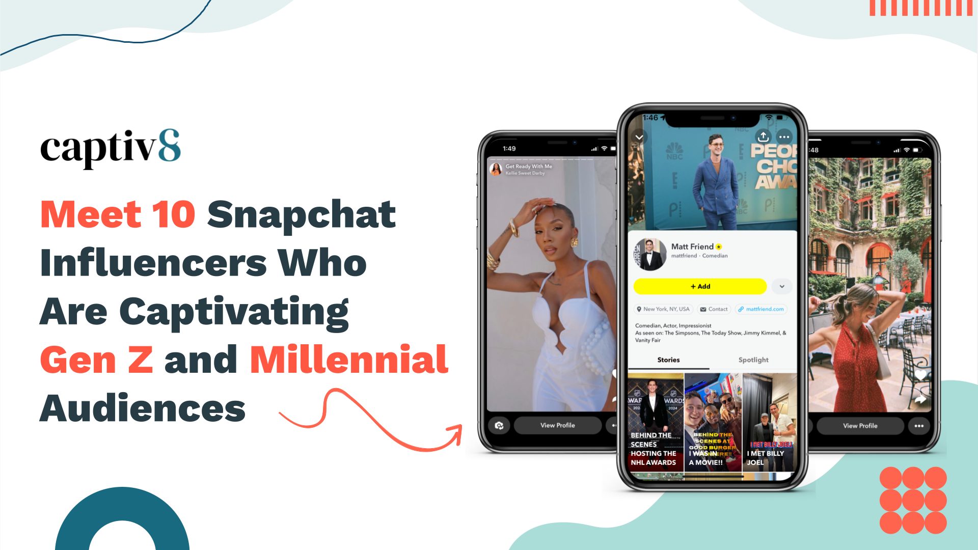 Meet 10 Snapchat Influencers Who Are Captivating Gen Z and Millennial Audiences