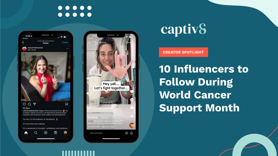 10 Influencers to Follow During World Cancer Support Month