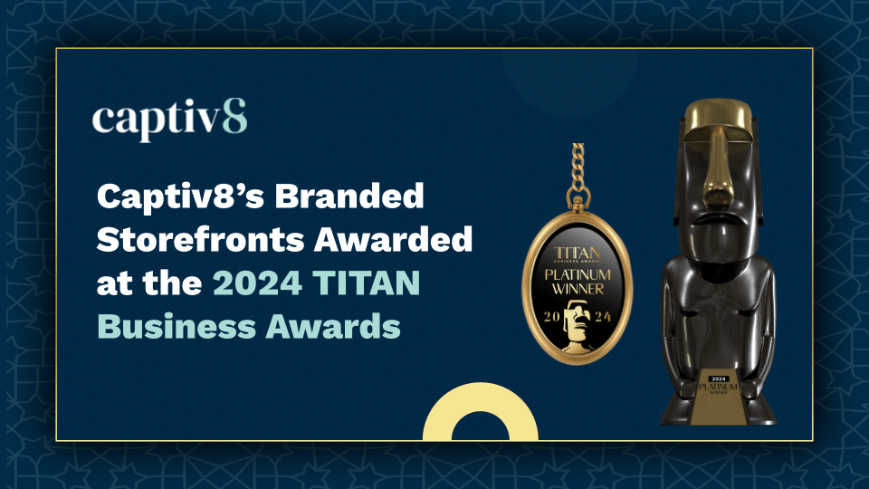 Captiv8’s Branded Storefronts Awarded at the 2024 TITAN Business Awards