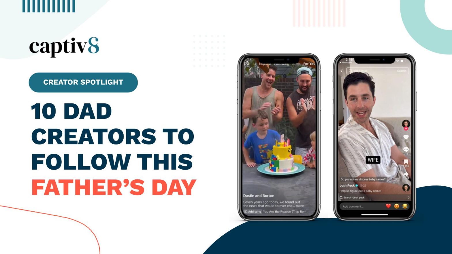 Creator Spotlight: 10 Dad Creators to Follow on Father's Day