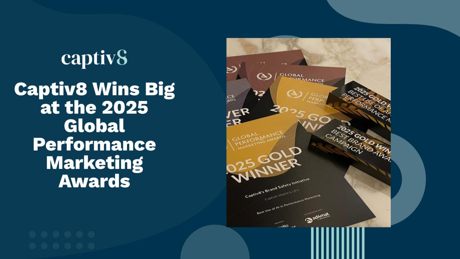 Captiv8 Wins Big at the 2025 Global Performance Marketing Awards
